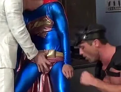 Superman Double Teamed