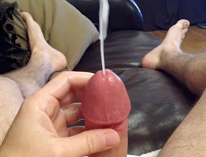 POV Frenulum Finger Orgasm: Edging to Toe-curling Cum Explosion!