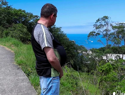 Stepdaddy Pissing in Public