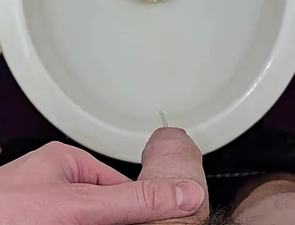 I Pee Standing up Into the Toilet Right After Coming Home From Work