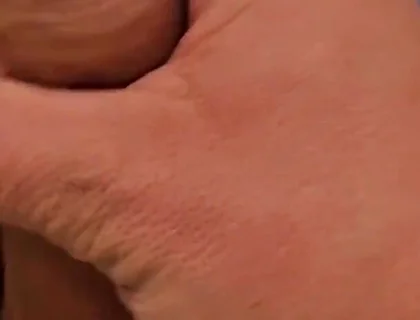 Cock Jerking Up Close