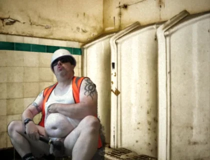 Vintage Public Toilets - Verbal Play and Cum