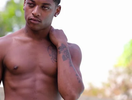 Michael Boston And Ty Santana In Interracial Jockstrap Action