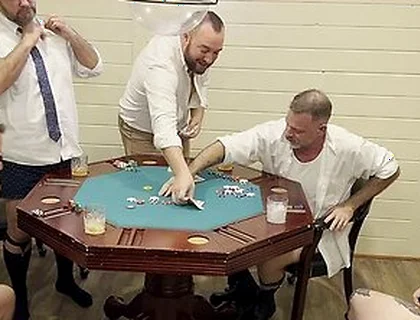 Strip Poker Party Gets Outta Hand - Orgy