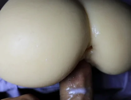 I Again Powerfully Filled This Ripe Ass with Hot Sperm