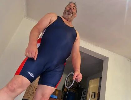 Silver Stepdaddy Wrestler - POV Dirty Lessons in Domination