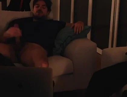 Straight Friend Jerks off with Gay Couple - Real Amateur