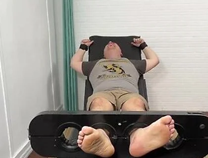Chubby Dom Matt Finally Got Tickling Torment From Black Stud