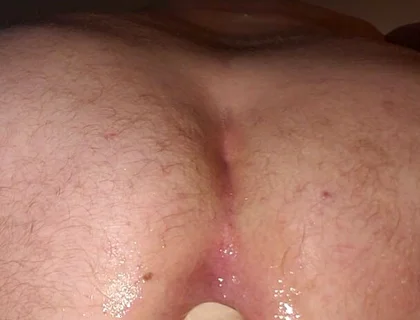 Deep anal dildo