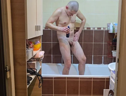 Complete Transformation - Haircut, Full Body Shave & Shower