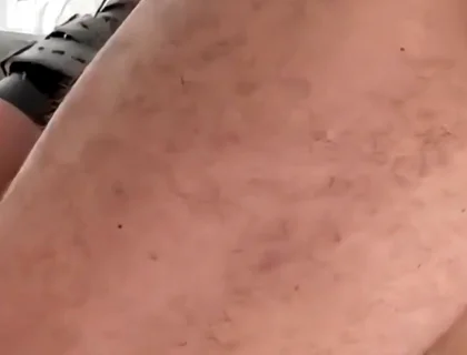 Letting the Moment Sink in Slowly as if He Never Wants It to End