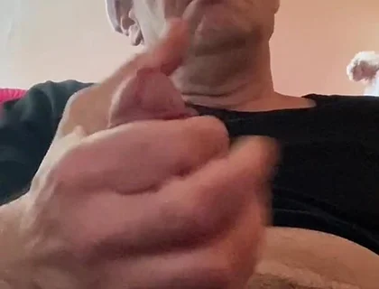 Festive Santa Claus Masturbating