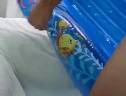 Fucking inflatable boat