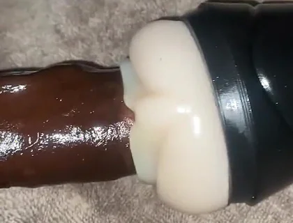 Fucking Torch Fake Pussy Cumming Hard