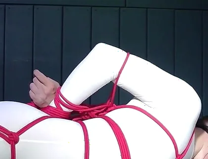 Rikki Long Time Bondage and Struggling in Lucra Fhd