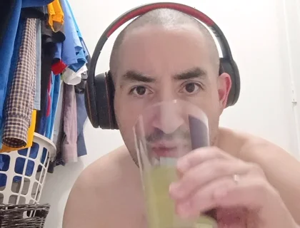 Cock and Balls in My Glass