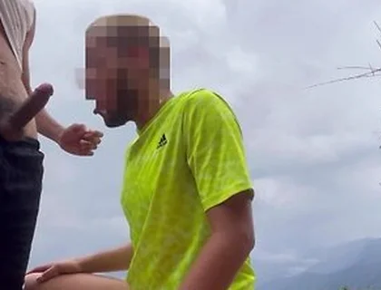 I Was Masturbating And This Man Arrived And We Ended Up Fucking In The Middle Of The Road