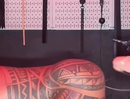 First Time Fisting Video with Cagedjock Part 2 Interview and Fisting, Nipple Play Butt Plug, Massage Machine and Pegging