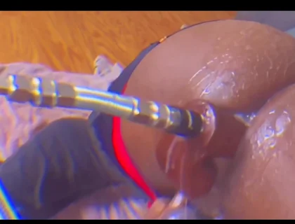 Variations of an Intense Fuck Machine Session...verbal Lovers Beware
