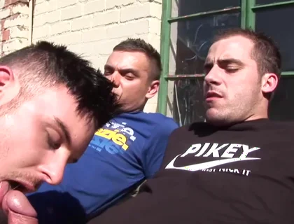 Randy Rascals Relish Restroom Romps With Adam Watson And Fraser Jacs