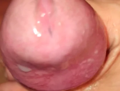 Creamy, Milky POV Cumshot in Slow Motion