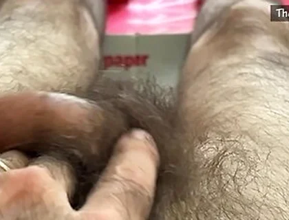 For The Hairy Fans - Close Up Views Of In A Forest Of Fur Plus J/o And Fleshlight Hump