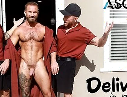 Inked Delivery Hunks Rail Sexy Stepdaddy Client - Blain Oconnor, Bruce Jones, Colt Spence