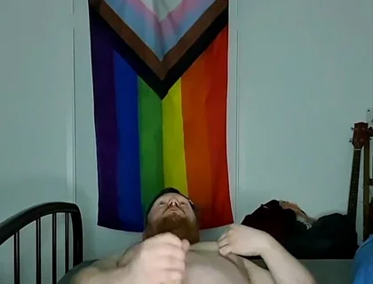 Long Wank Sesh with a Cum Shot at the End