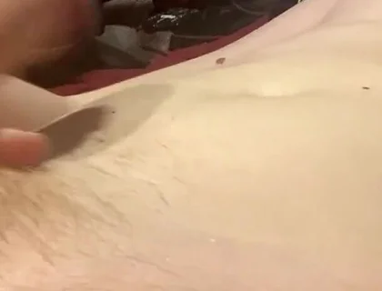 Redhead Boytoy Covers Himself with Cum