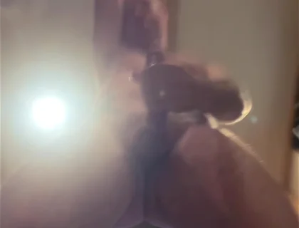 POV Straight Stud Fresh From Shower Towers Over You, Cums Hard on Your Face