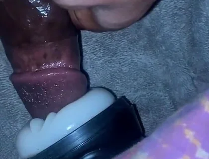Fucking My Toy Fake Pussy Torch