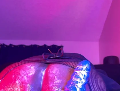 Gaping My Hole with Topped Toys Fantasy Dildo