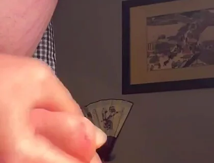 Playing with My Cock at My Desk Again