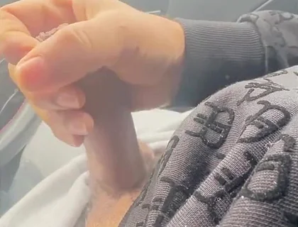 Showing off My Huge Dick for the Lorry Driver