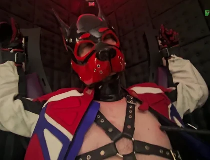 Playing Puppies Pleasure on the Cross Part 1