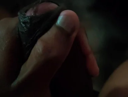 Glistening with Precum and Then Exploding