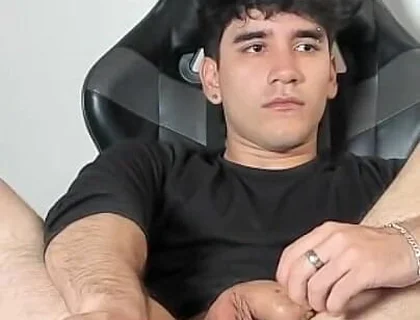 Penetration with Dildo on Missionary Latina