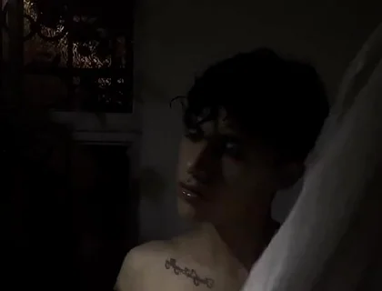 Femboy Naked and Under the Lights