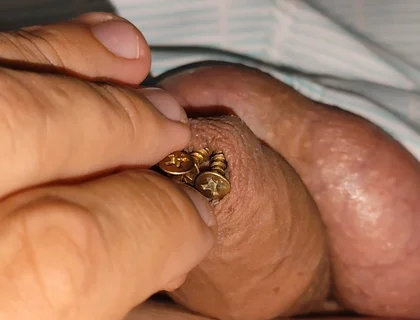 Hammering How Many Screws the Penis Can Hold.