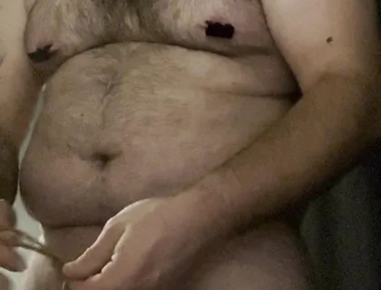 Cock and Ball Bondage with Nipple Clamps and Crossdressing and Handcuffs