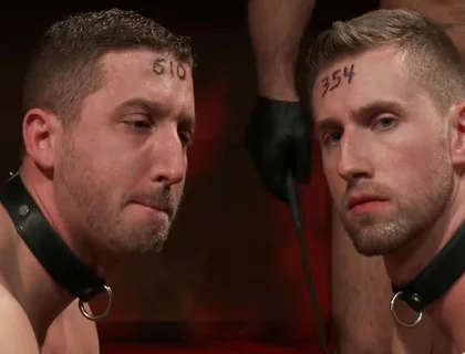 Van Darkholme, Spencer Reed And Troy Daniels - Broken - Live Shoot