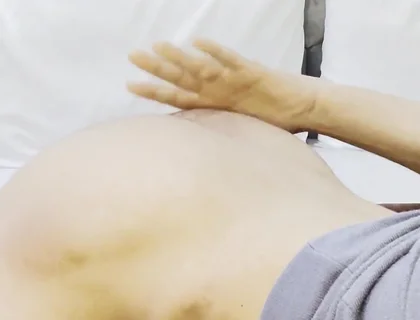 A Boy with a Hot, Erect Penis Rides His Lover's Ass and Fucks Him Nonstop Until He Ejaculates.