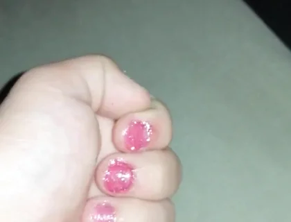 My Nails on My 18 Birthday