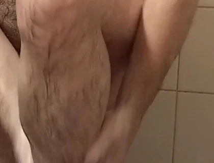 Uncut Gay Shower