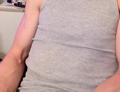 Watch Me Sitting on Chair Leaning Back as I Give It Furiously