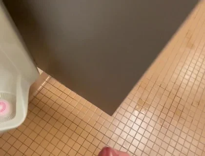 Mall Bathroom Exposed and Cumming