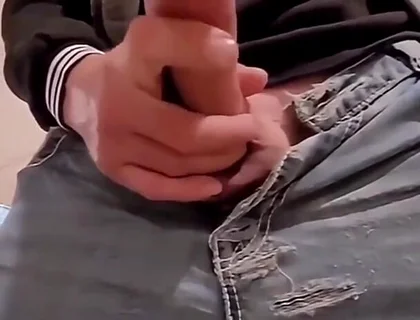 Big Cock with Huge Cumshot Lesson