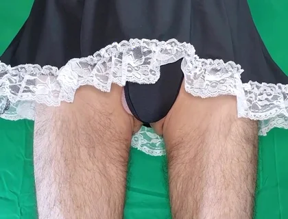 Maid Costume Try on!