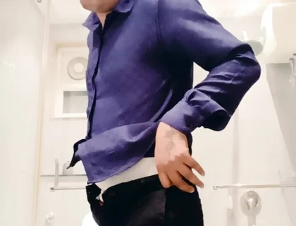 Getting Dressed and Masturbating