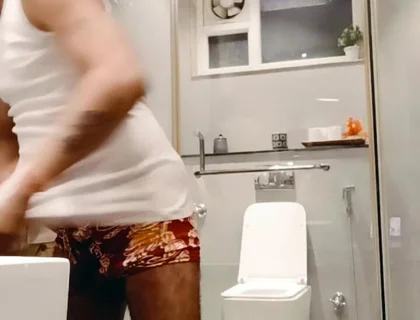 Getting Ready with My Cock Out
